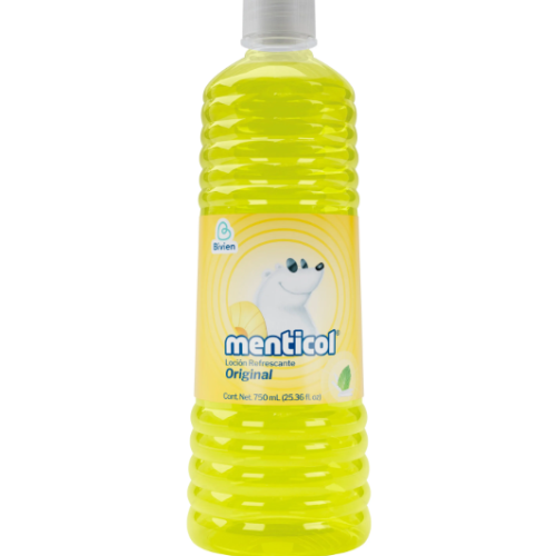 MENTICOL LOCION FRESH AMARILLO  X 750 ML