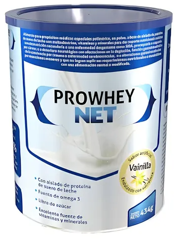 PROWHEY NET VAINILLA X 434 GR