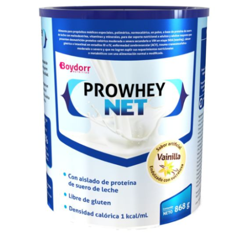 PROWHEY NET VAINILLA X 868 LATA