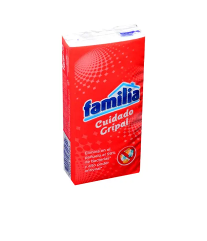 PAÑUELOS FAMILIA CUIDADO GRIPAL