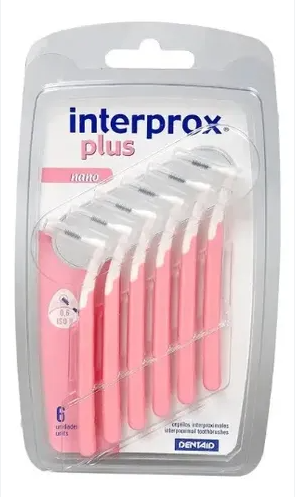 CEPILLO INTERPROX PLUS NANO ROSADO
