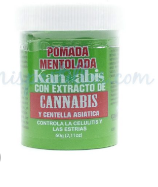 POMADA MENTOLADA CANNABIS POTE X 60 G