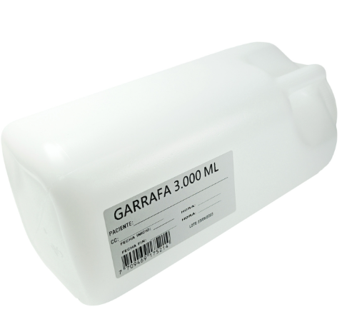 RECOLECTOR DE ORINA 24 HORAS BLANCO X 3 LTS