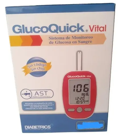 GLUCOMETRO GLUCOQUICK VITAL