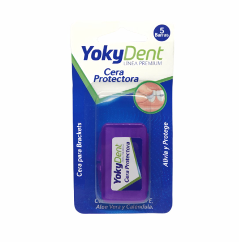 CERA PARA BRACKETS YOKY X 5 UNIDADES