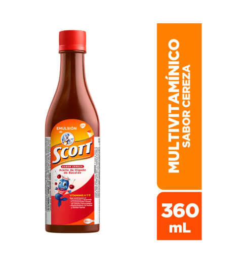 EMULSION SCOTT X 360 ML CEREZA