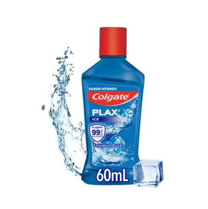 ENJUAGUE BUCAL PLAX ICE X 60 ML