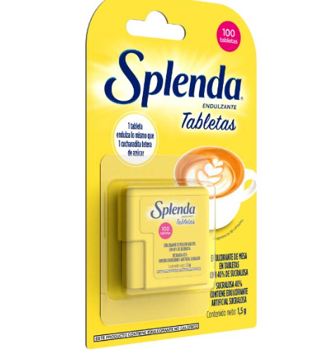 SPLENDA ENDULZANTE X 100 TABLETAS