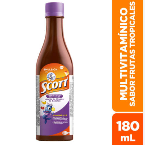 EMULSION SCOTT X 180 ML TROPICAL