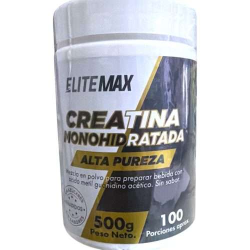 CREATINA MONOHIDRATADA ALTA PUREZA  X 500 GR