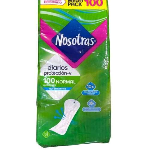 NOSOTRAS PROTECTORES DIARIOS NORMALES X 100