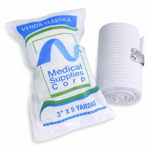 VENDA ELASTICA BLANCO  3 X 5 YDAS