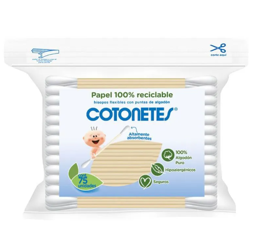 COPITOS JOHNSON COTONES X 75 UNIDADES