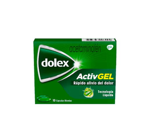 DOLEX ACTIVGEL X 10 CAPSULAS