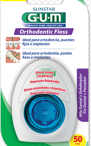 SEDA DENTAL GUM ORTHODONTIC FLOSS X 50 X 22.9 MT
