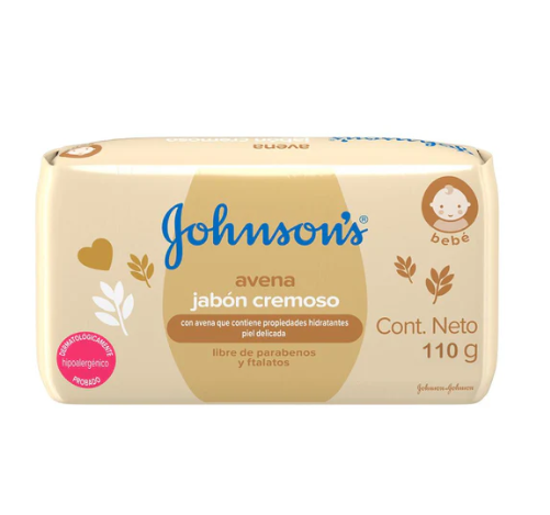 JABON JOHNSON  AVENA X 110 GR