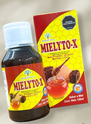 MIELYTO X ADULTO SABOR A MIEL X 120 ML ROJO AMARILLA
