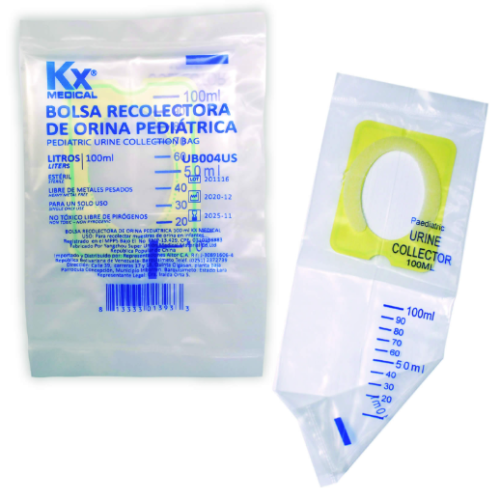 RECOLECTOR DE ORINA PEDIATRICO 100ML