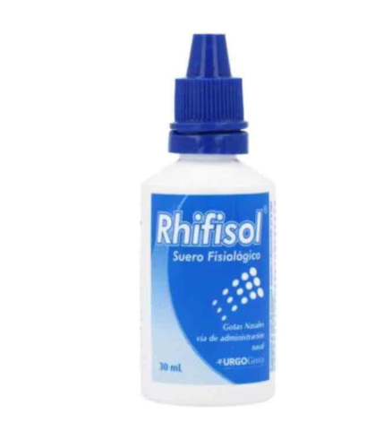 RHIFISOL GOTAS X 30 ML (SUERO FISIOLOGICO NASAL)