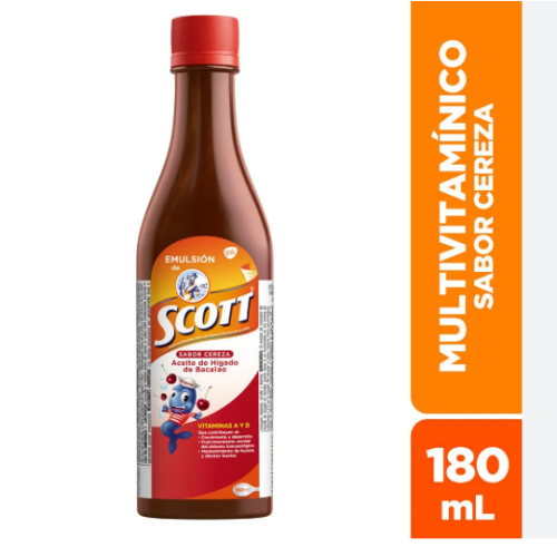 EMULSION SCOTT X 180 ML CEREZA