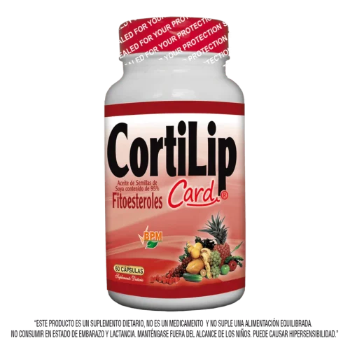 CORTILIP CARD (FITOESTEROLER) X 60 CAPSULAS