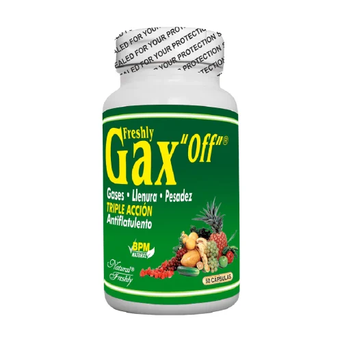 GAX OFF TRIPLE ACCION X 50 CAP (ANTIFLATULENTO)