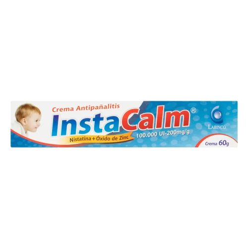 NISTATINA/OXIDO DE ZINC X 60 G (INSTACALM)