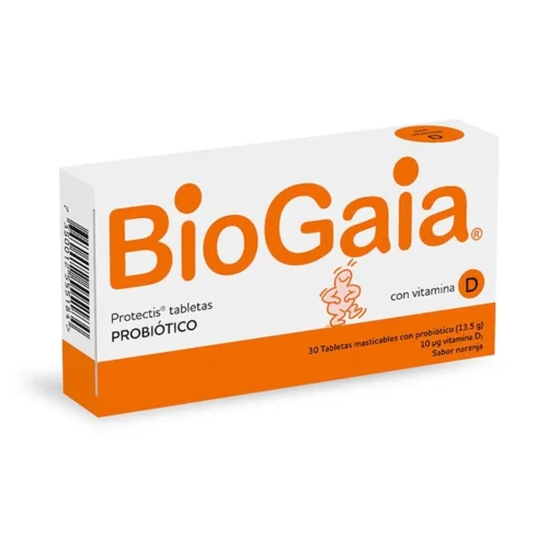BIOGAIA PRO D NARANJA X 30 TABLETAS MASTICABLES