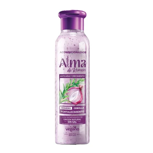 ALMA DE ROMERO ACONDICIONADOR CEBOLLA ANTICAÍDA Y CRECIMIENTO X 500 ML