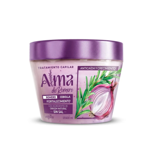 ALMA DE ROMERO TRATAMIENTO CEBOLLA FORTALECIMIENTO X 400 ML