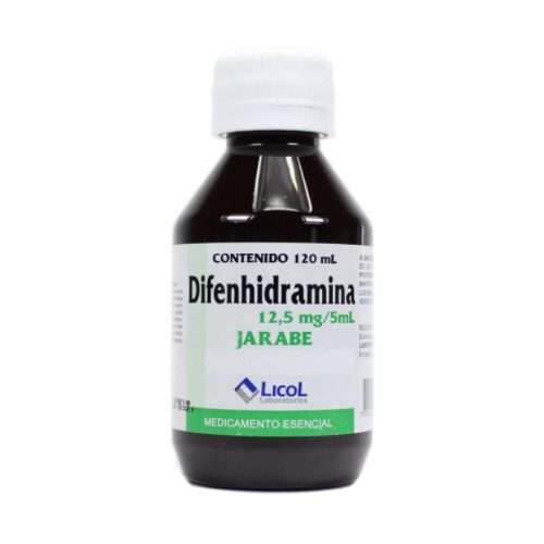 DIFENHIDRAMINA JARABE X 120 ML