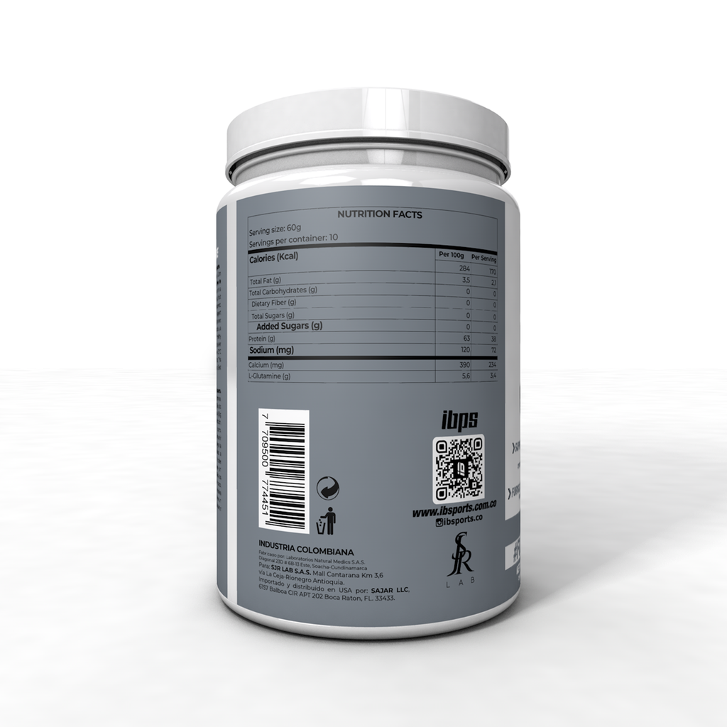 IB NEUTRIC WHEY PROTEIN ISOLATE X 600G (SABOR NATURAL) - Image 3
