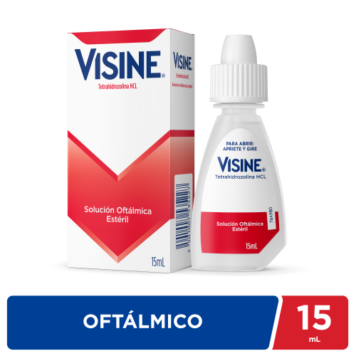 VISINE SOLUCIÓN OFTÁMICA 0.50 MG X 15 ML