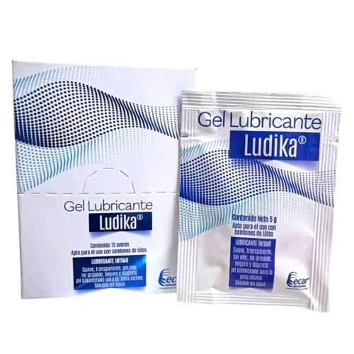LUBRICANTE GEL  ÍNTIMO (LUDIKA) X 15 SOBRES
