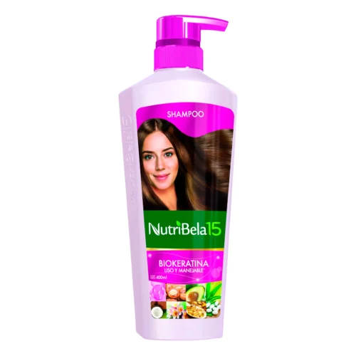 NUTRIBELA 15 SHAMPOO BIOKERATINA X  400 ML