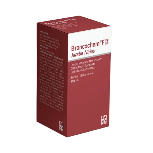 BRONCOCHEM F JARABE NIÑOS X 120 ML