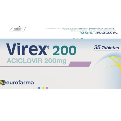 VIREX 200 MG X 35 TABLETAS