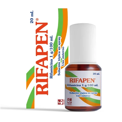 RIFAMICINA 1G/100ML X 20 ML (RIFAPEN) SOLUCIÓN TÓPICA