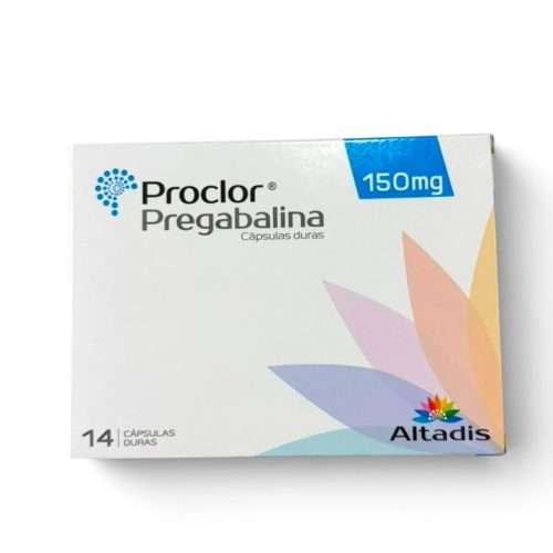 PREGABALINA 150 MG  X 14 CÁPSULAS (PROCLOR)