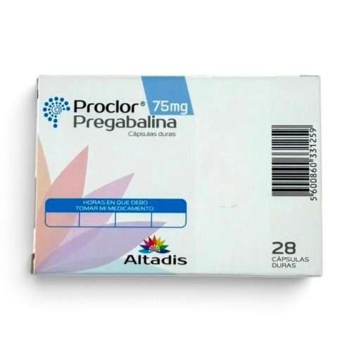 PREGABALINA 75 MG X 28 CAP DURAS (PROCLOR)