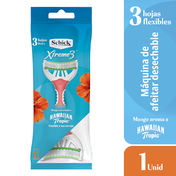 MAQUINA SCHICK XTREME 3 HAWAIIANA