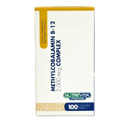 METHYLCOBALAMIN B12 2000 MCG COMPLEX X 100 TABLETAS
